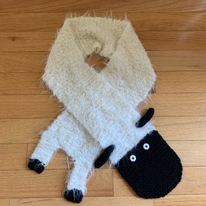 Lamb Sheep Scarf